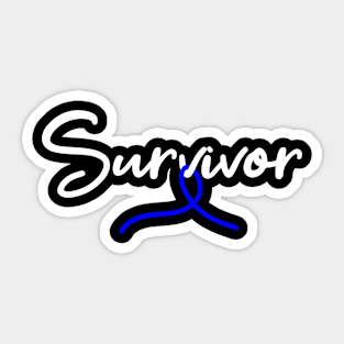 Colon Cancer Survivor Sticker